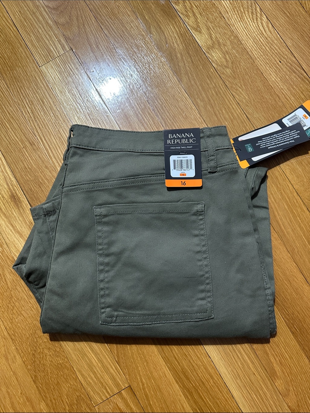 Banana Republic Olive Khaki Pants